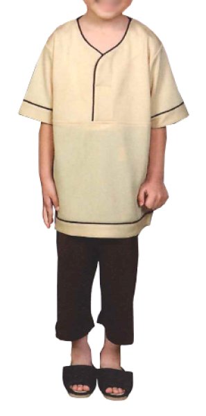 画像4: リネン対応 リラックスウエア 1サイズ10枚1セット 大人用(男女兼用)3サイズ・子ども用3サイズ (4)