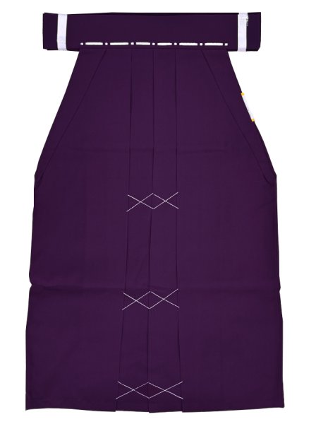 画像17: 神官装束 神官用白衣(合物・夏物・通年・冬用)・神官袴(浅葱(アサギ)・白・紫 各3サイズ)セット (17)