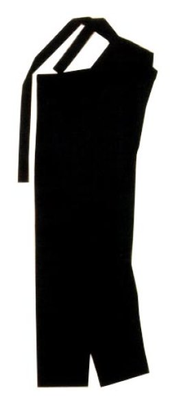 画像7: 大人用 腹掛け股引き上下セット【黒】 S・M・L・LL・3L寸 インドネシアで製造されているたしかな商品 (7)