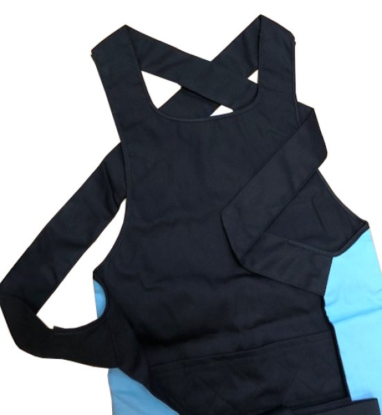 画像4: 大人用 腹掛け股引き上下セット【黒】 S・M・L・LL・3L寸 インドネシアで製造されているたしかな商品 (4)