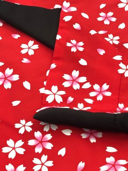 画像2: 稽古用腰下 桜【引き着(お引きずり・お引き・裾引)稽古用】 (2)