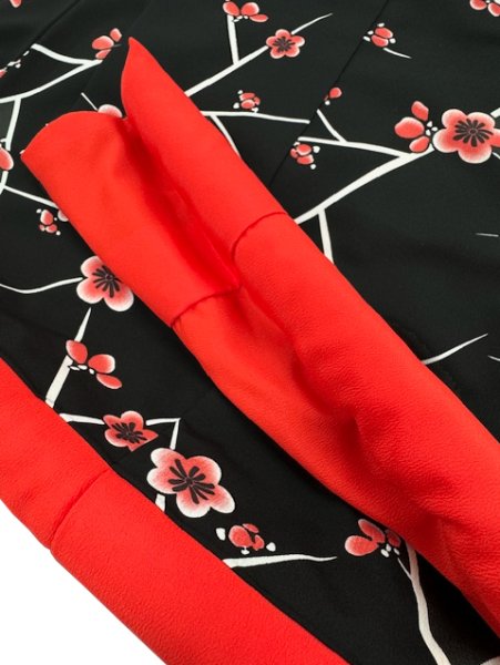 画像4: 稽古用腰下 梅【引き着(お引きずり・お引き・裾引)稽古用】 (4)
