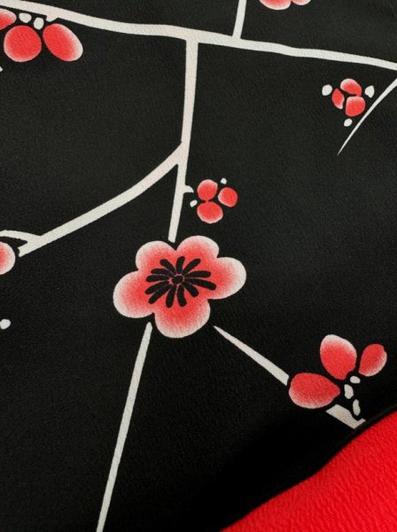 画像3: 稽古用腰下 梅【引き着(お引きずり・お引き・裾引)稽古用】 (3)