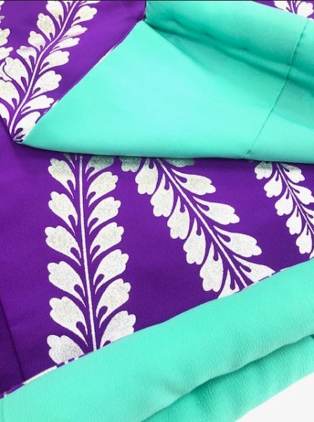 画像2: 稽古用腰下 藤【引き着(お引きずり・お引き・裾引)稽古用】 (2)