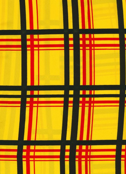 画像2: たっつけ袴(腰板付) 格子 M・L寸 手古舞 和太鼓 獅子舞 (2)