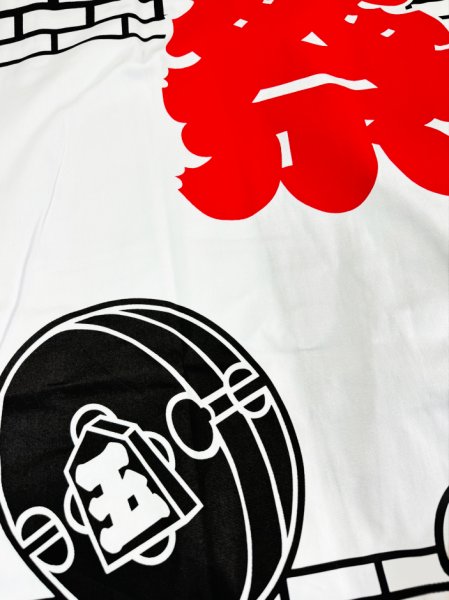 画像4: 子ども用お祭り法被　【レンガ・纏に祭】白 (4)