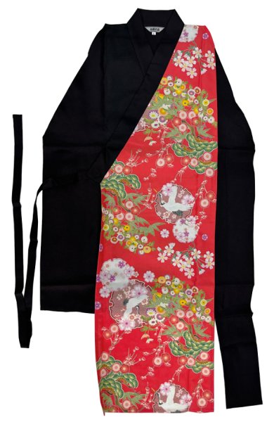 画像2: よさこいコスチューム(メンズ)赤・黒 (2)