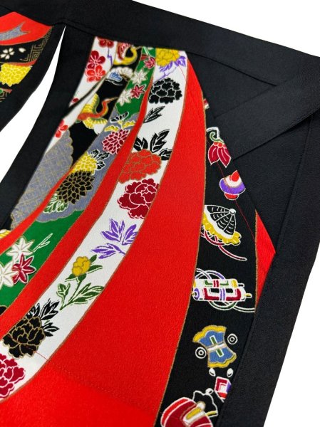 画像3: ポケット付き前掛 束ね熨斗 (3)