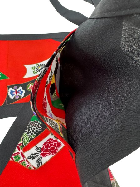 画像2: ポケット付き前掛 束ね熨斗 (2)