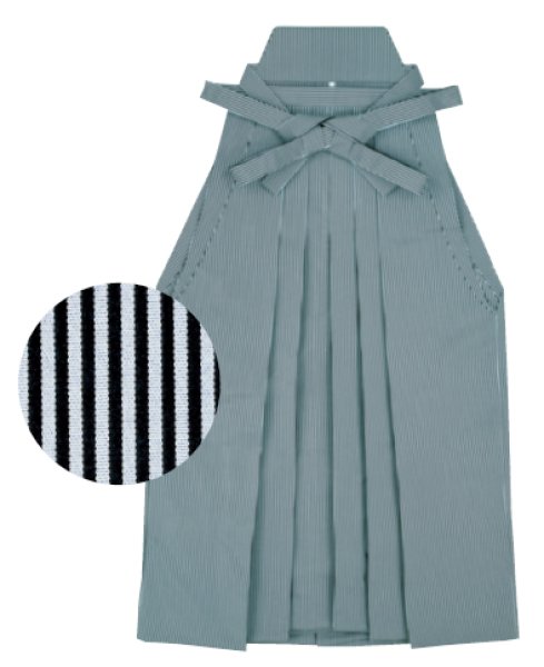 画像4: 縞袴 うまのり型 S・M・L寸【腰板付・袴止めヘラ付】 舞踊 舞台 ステージ 普段着 稽古着 男袴 しまばかま ty65279 65280 65281 65282 65283 65284 (4)