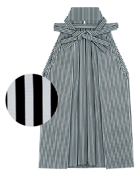 画像6: 縞袴 うまのり型 S・M・L寸【腰板付・袴止めヘラ付】 舞踊 舞台 ステージ 普段着 稽古着 男袴 しまばかま ty65279 65280 65281 65282 65283 65284 (6)