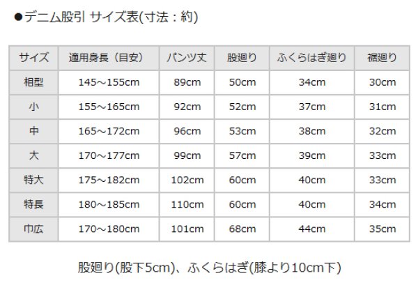 画像5: 大人用 デニム腹掛け股引き上下セット【ブルー】 (5)
