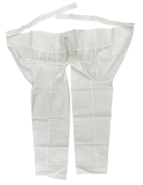 画像4: 腹当付ダボズボン 紐式股引風 無地【白・紺・黒】大人用 男性女性兼用 s777 s778 s779 (4)