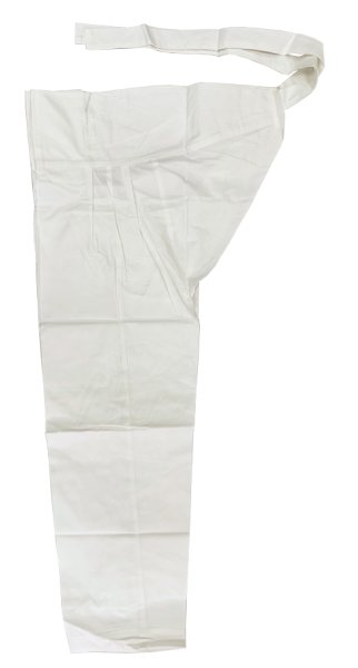 画像3: 腹当付ダボズボン 紐式股引風 無地【白・紺・黒】大人用 男性女性兼用 s777 s778 s779 (3)