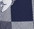 画像2: 【男女同柄】仕立て上がり　お揃い浴衣　男仕立Ｍ寸・男仕立Ｌ寸・男仕立ＬＬ寸・女仕立【おかめひょっとこ・変わり市松】 (2)