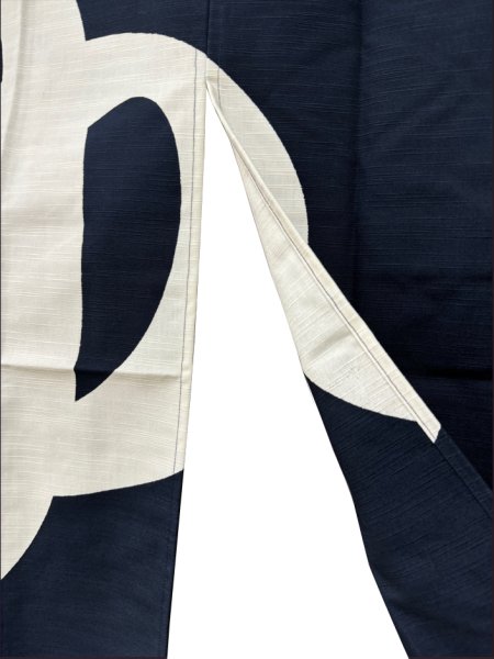 画像5: 【屋内防災加工済】のれん 【紺　男湯・エンジ　女湯】　幅９０ｃｍ・長さ１２０ｃｍ (5)