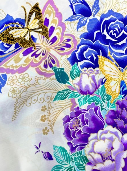 画像4: よさこいコスチューム(レディース)白・青 (4)