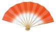 画像5: 舞扇　白竹骨　９寸５分（約２８.８ｃｍ）　あけぼの　扇子箱なし (5)