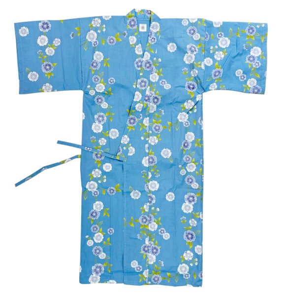 画像2: 【子ども用】旅館用仕立て上がり筒袖浴衣 小・中・大【かれん】 (2)