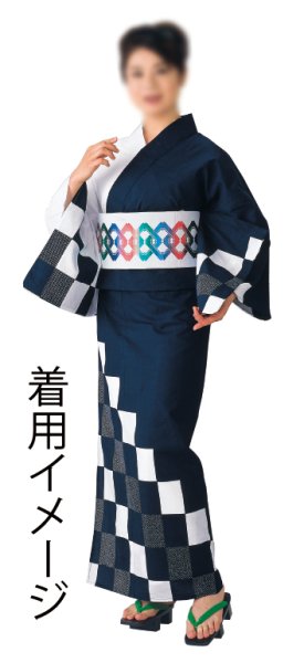 画像9: 女物　仕立金襴四寸帯【吉原繋ぎ・市松・流水桜・露芝・源氏車・手綱】edo4914 edo4915 edo4916 edo4918 edo4919 edo4922 (9)