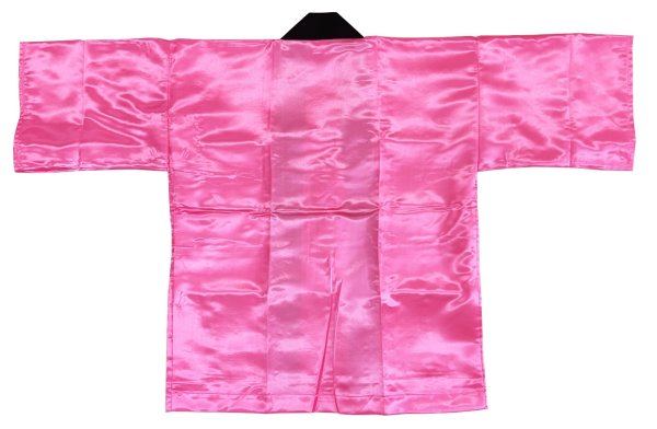 画像10: お祭り無地法被:半纏帯別売 蛍光ピンク ブルー 蛍光イエロー ブラック 蛍光黄緑 蛍光オレンジ バイオレット レッド s9441 s9442 s9443 s9444 s9445 s9446 s9447 s9448 (10)