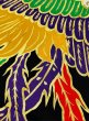画像4: 金・銀箔付　お祭り法被：半纏帯別売【鳳凰】黒 (4)