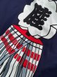 画像6: お祭り法被：半纏帯別売【纏】赤系・緑系・濃紺　s9331 s9332 s9333 (6)