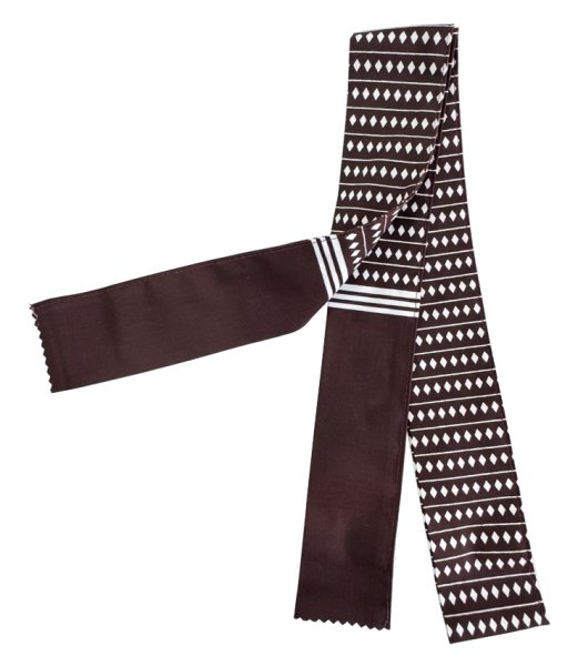 画像7: 子ども用お祭り法被 【ななめ市松・獅子毛・巴に祭】緑・ピンク (赤系) (7)