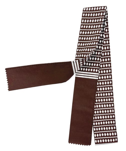 画像6: 子ども用お祭り法被 【三つ巴に祭】白・赤 (6)