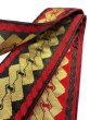 画像9: 金襴半纏帯（祭り法被腰紐）【左三つ巴・工字繋ぎ・青海波・吉原つなぎ・手綱】　61082 61083 61084 61085 (9)