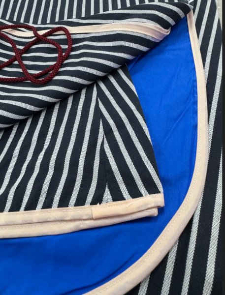 画像6: 道中合羽【袷仕立】 (6)