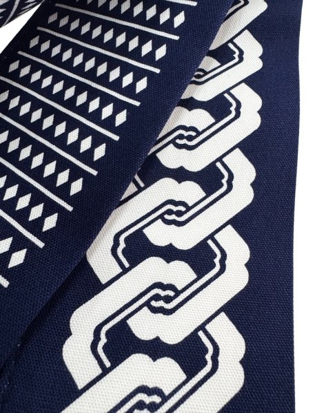 画像10: 芯入り 半纏帯(祭り法被腰紐) 【吉原つなぎ・ソロバン玉】 61100 61101 61102 (10)