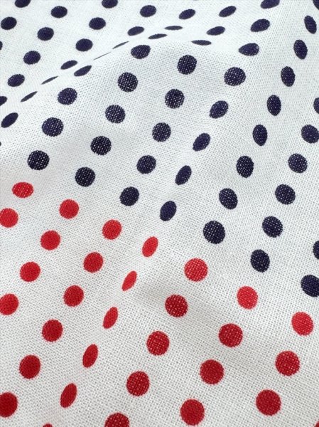 画像8: 手拭い【豆しぼり 赤濃紺の差分】90cm(1本単位) (8)