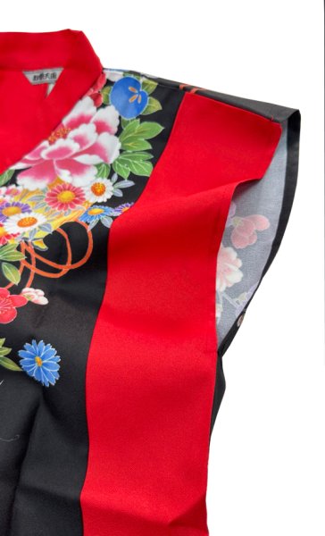 画像6: よさこいコスチューム(レディース)赤・黒 (6)