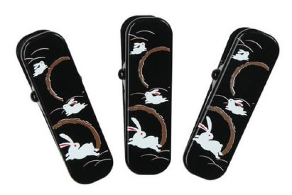 画像4: 衿留クリップ　猫 椿 うさぎ 64304 64305 64306 (4)