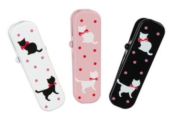 画像2: 衿留クリップ　猫 椿 うさぎ 64304 64305 64306 (2)