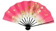 画像3: 舞扇　黒塗骨　９寸５分（約２８.８ｃｍ）　桜　扇子箱なし　69087 69088 69089 (3)
