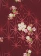 画像6: 茶衣着上下セット（スカートタイプ）【桜と麻の葉】Ｍ・Ｌ寸 (6)