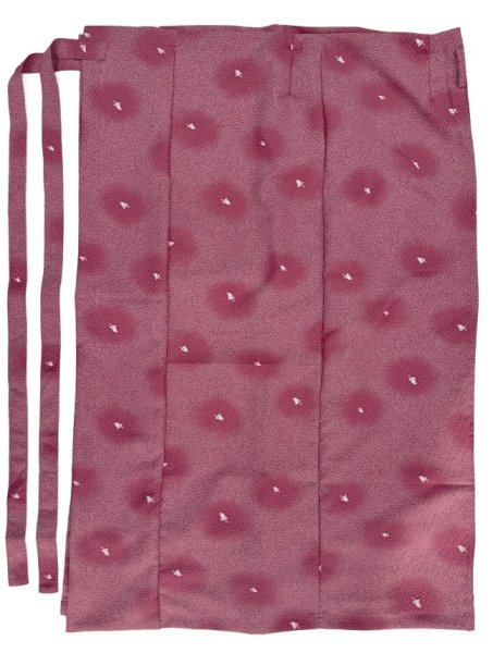 画像5: 和風スカート【千鳥・ローズ】Ｍ・Ｌ寸 (5)