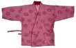 画像5: 作務衣・上着【千鳥・ローズ】Ｍ・Ｌ寸 (5)