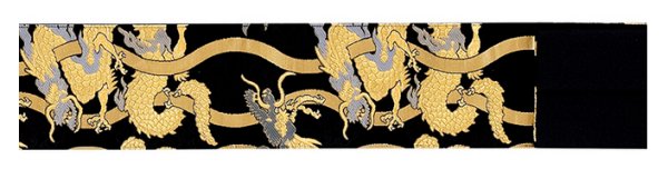 画像1: よさこい帯　立涌龍　Ｍ・Ｌ寸 (1)