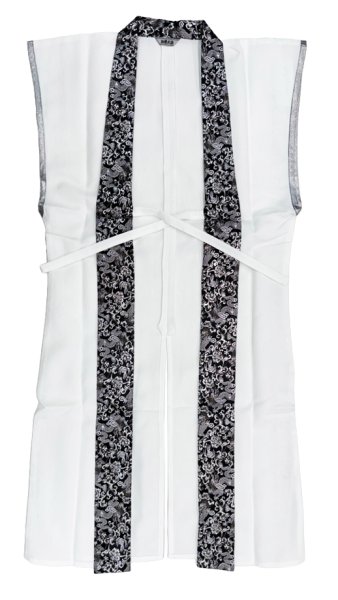 画像3: 陣羽織（丈長）　龍/白 (3)