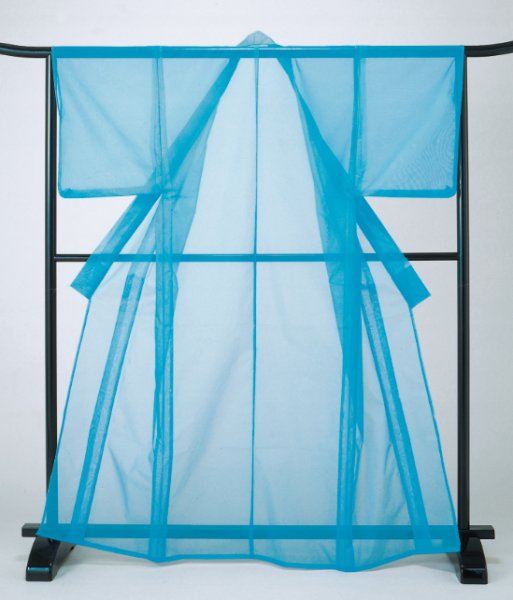 画像2: 無地かつぎ（被衣・衣被）掛け仕立　水色・ピンク・白・紫・黒　edo7620 7621 7622 7623 7624  (2)