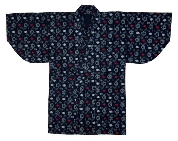 画像1: 田植え用丈短着物【多色・共衿】　国産 (1)