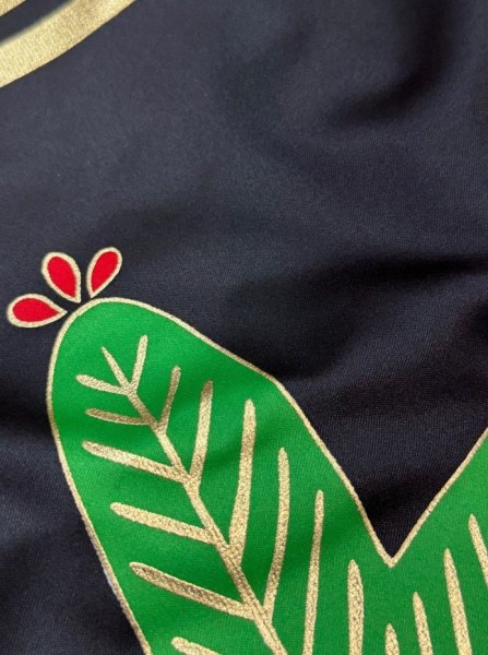 画像5: 【受注生産】三番叟衣裳（黒地）Ｍ・Ｌ寸 [さんばそう えぼし 日舞 寿三番叟 寿式三番叟 民謡 歌舞伎 祭り 踊り 舞台用 衣装 小道具] (5)