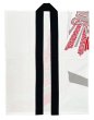 画像2: お祭り袖なし法被：半纏帯別売【束ね熨斗】白 (2)