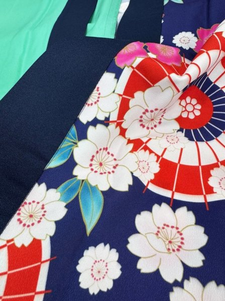 画像5: よさこいコスチューム（男女兼用）【蛇の目傘（助六）・桜】 (5)