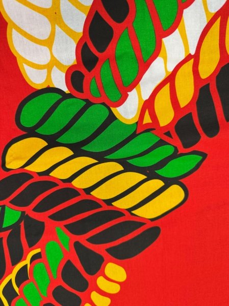 画像9: お祭り法被：半纏帯別売【束ね綱】黒・赤 (9)