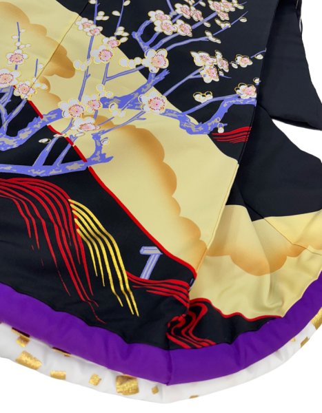 画像5: 【引き着（お引きずり・お引き・裾引）】比翼仕立　梅 (5)