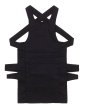 画像1: 黒腹掛　Ｓ・Ｍ・Ｌ・ＬＬ・３Ｌ・４Ｌ寸 (1)